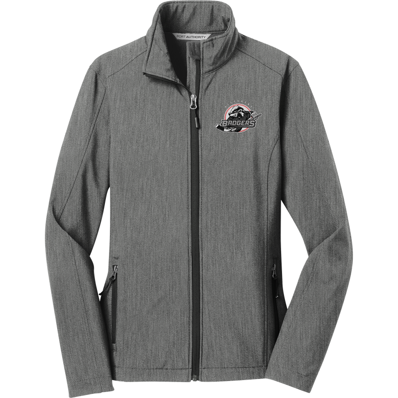 Allegheny Badgers Ladies Core Soft Shell Jacket