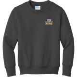 Biggby Bulldogs Tier 2 Youth Core Fleece Crewneck Sweatshirt
